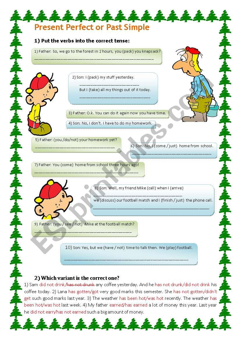 Present Perfect or Past Simple