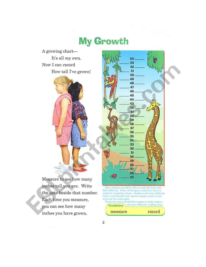 healthy worksheet