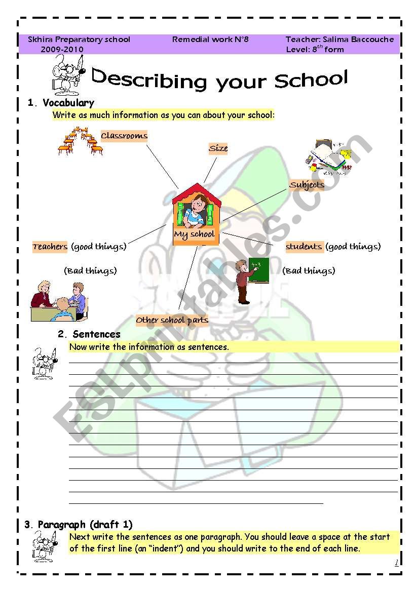 remedial work  worksheet