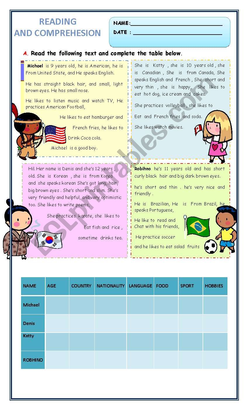 reading-and-comprehesion-verb-to-be-esl-worksheet-by-angellys