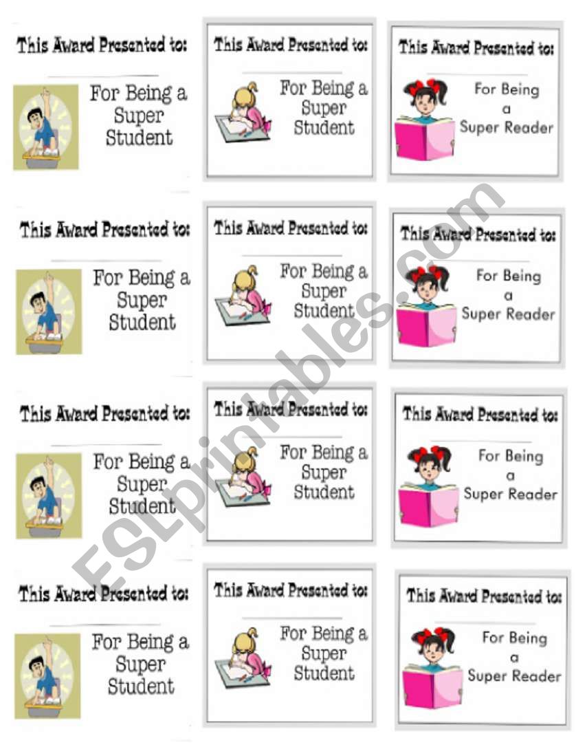 student motivation cards worksheet