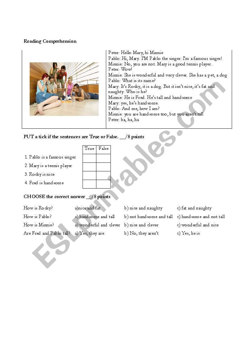 reading-comprehension-verb-to-be-esl-worksheet-by-gtroncoso
