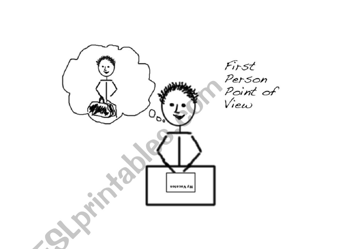 First Person Point of View worksheet