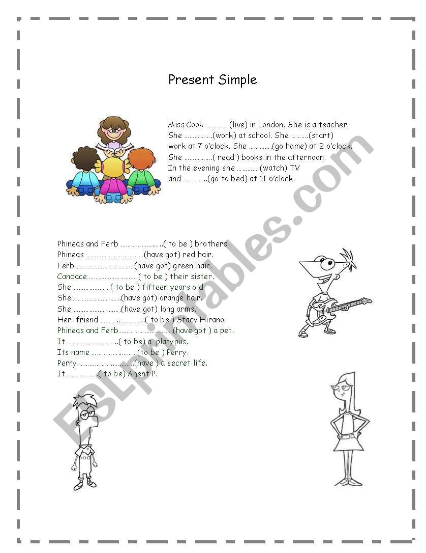 Present Simple worksheet