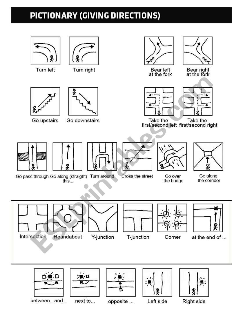 directions worksheet