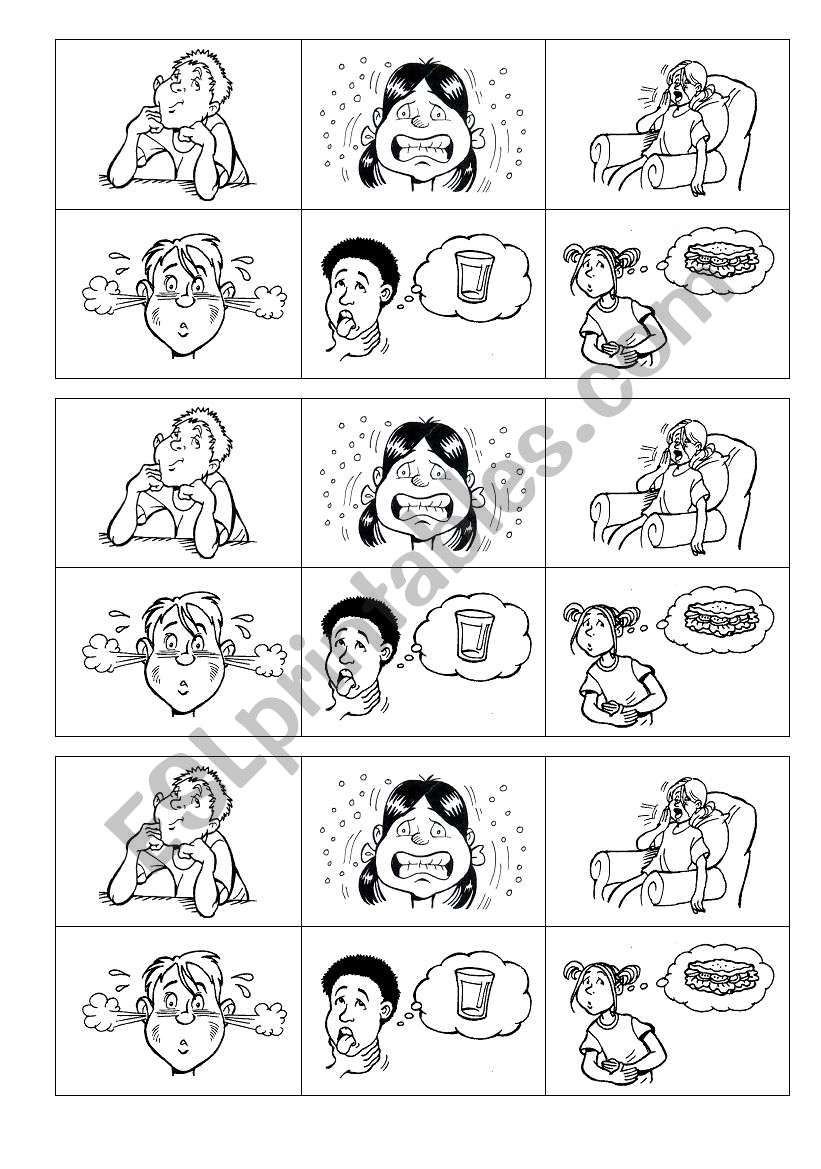 Emotions worksheet