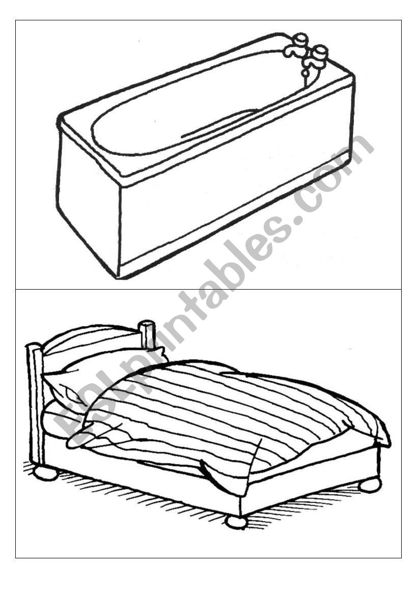 Furniture worksheet