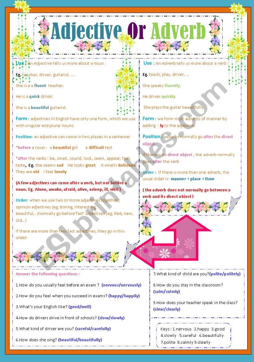 adjective-or-adverb-esl-worksheet-by-sarrah-mohammed