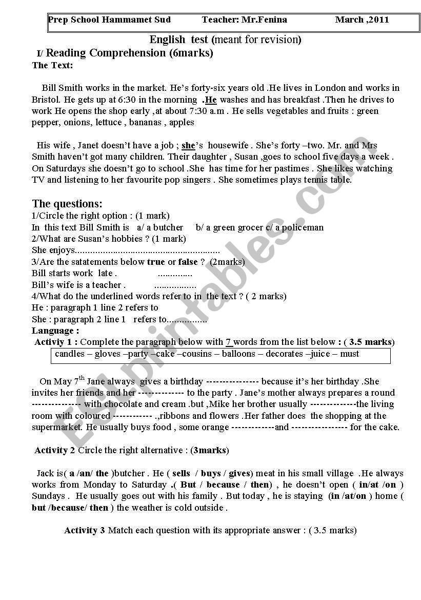 false beginners worksheet  worksheet