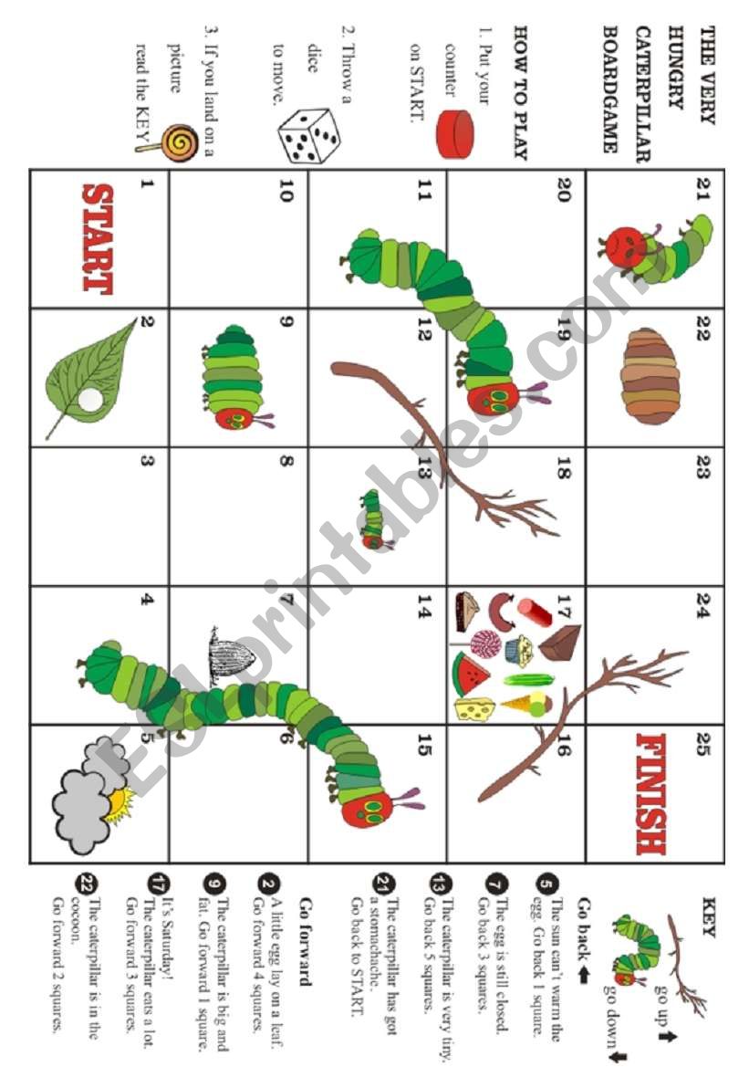 The very hungry caterpillar - Boardgame