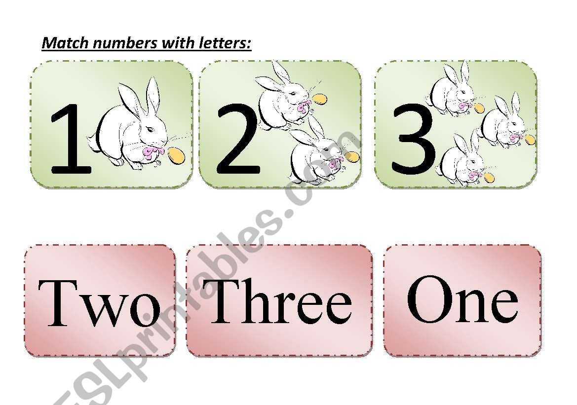 numbers worksheet