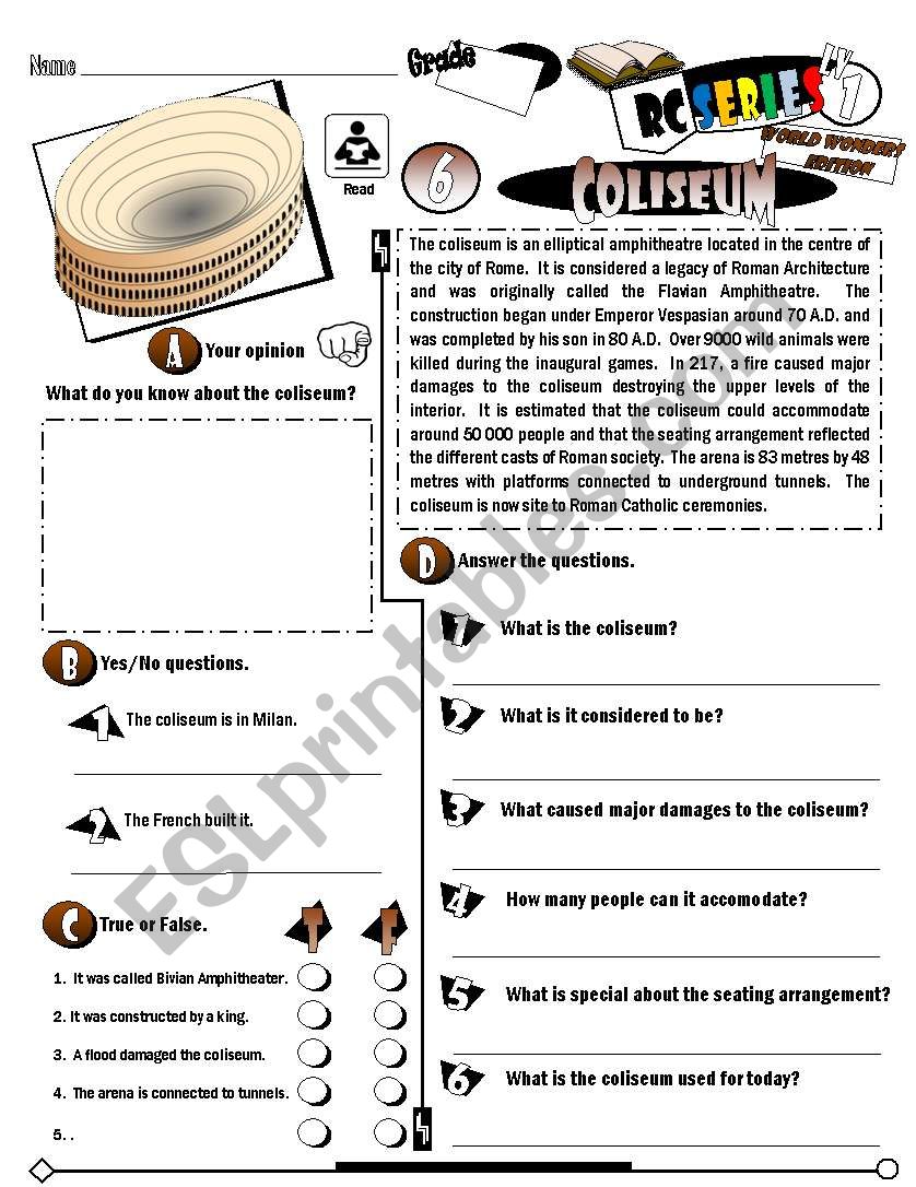 RC Series_World Wonders Edition_06 Coliseum (Fully Editable)