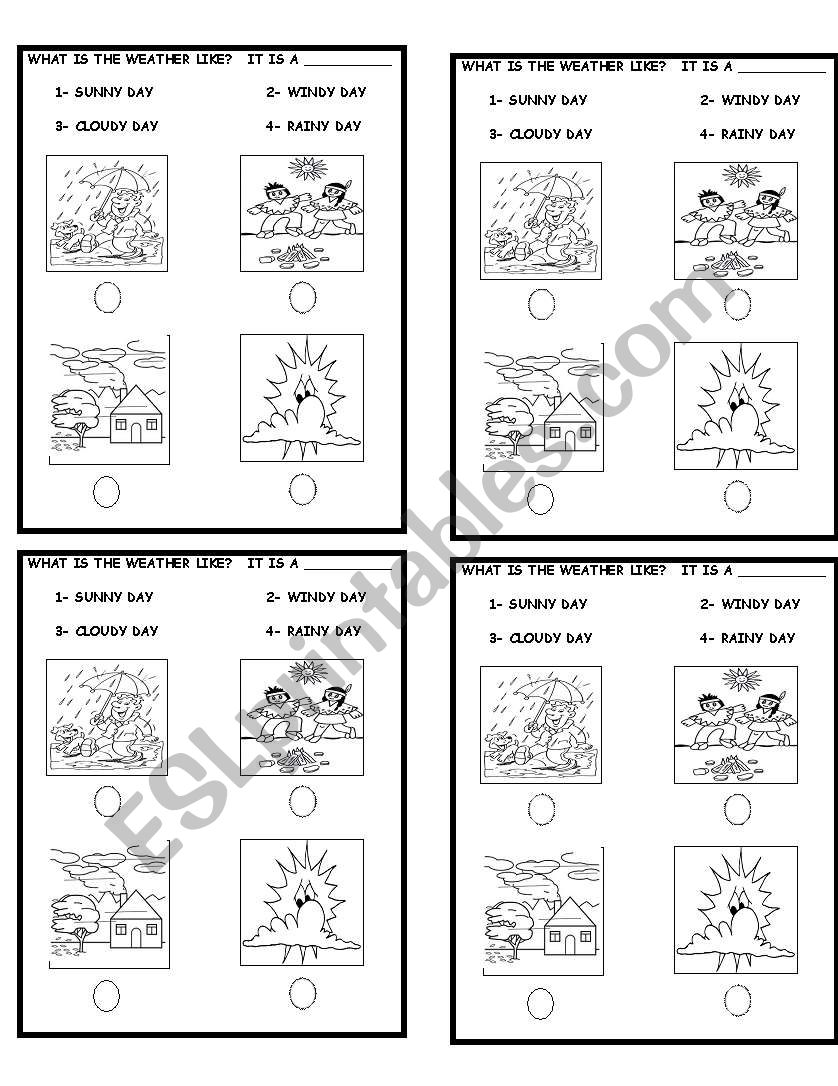 weather worksheet