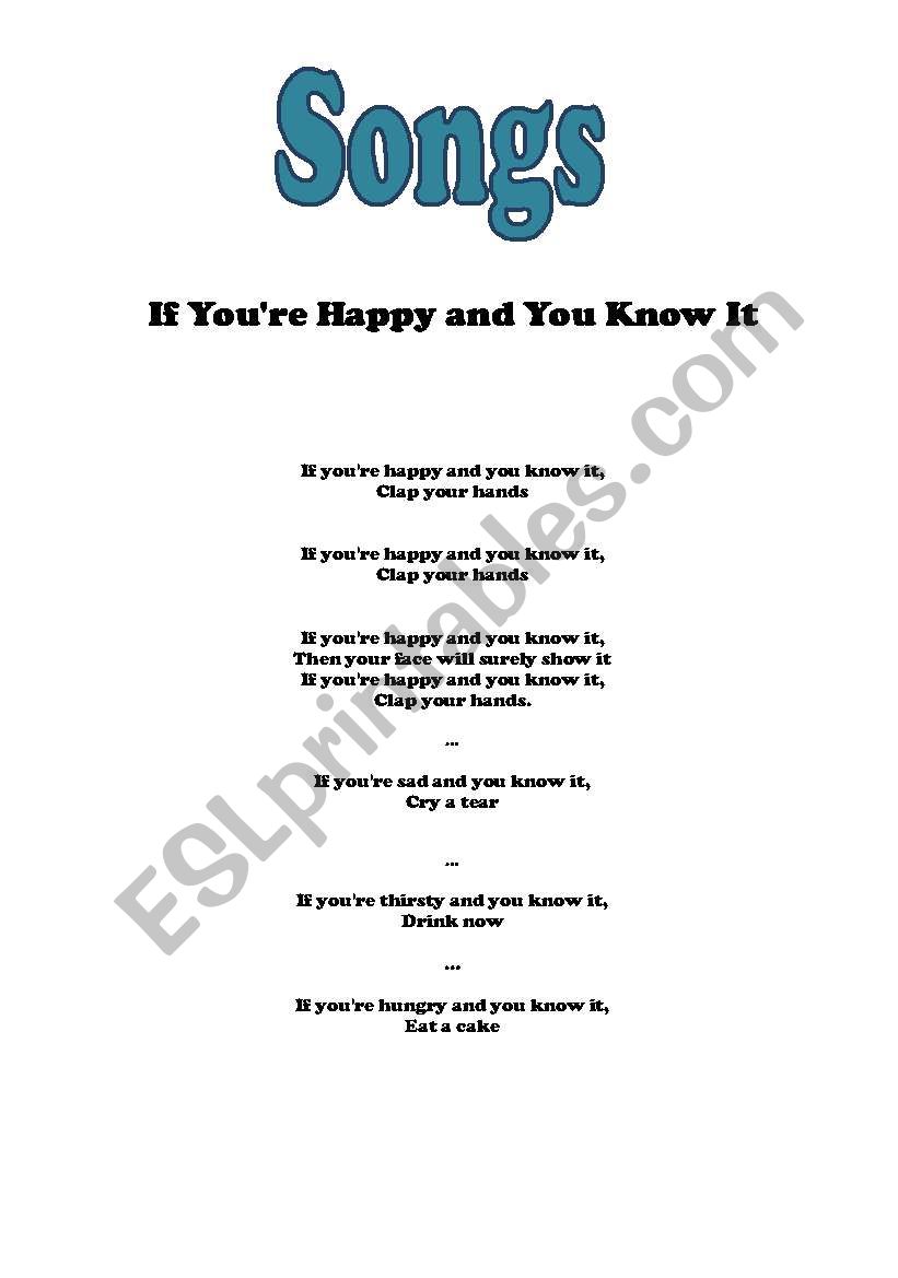 Feelings worksheet