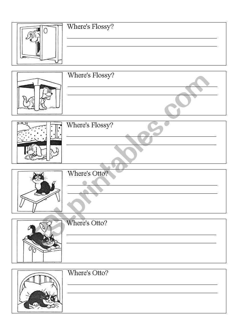 where is it? worksheet