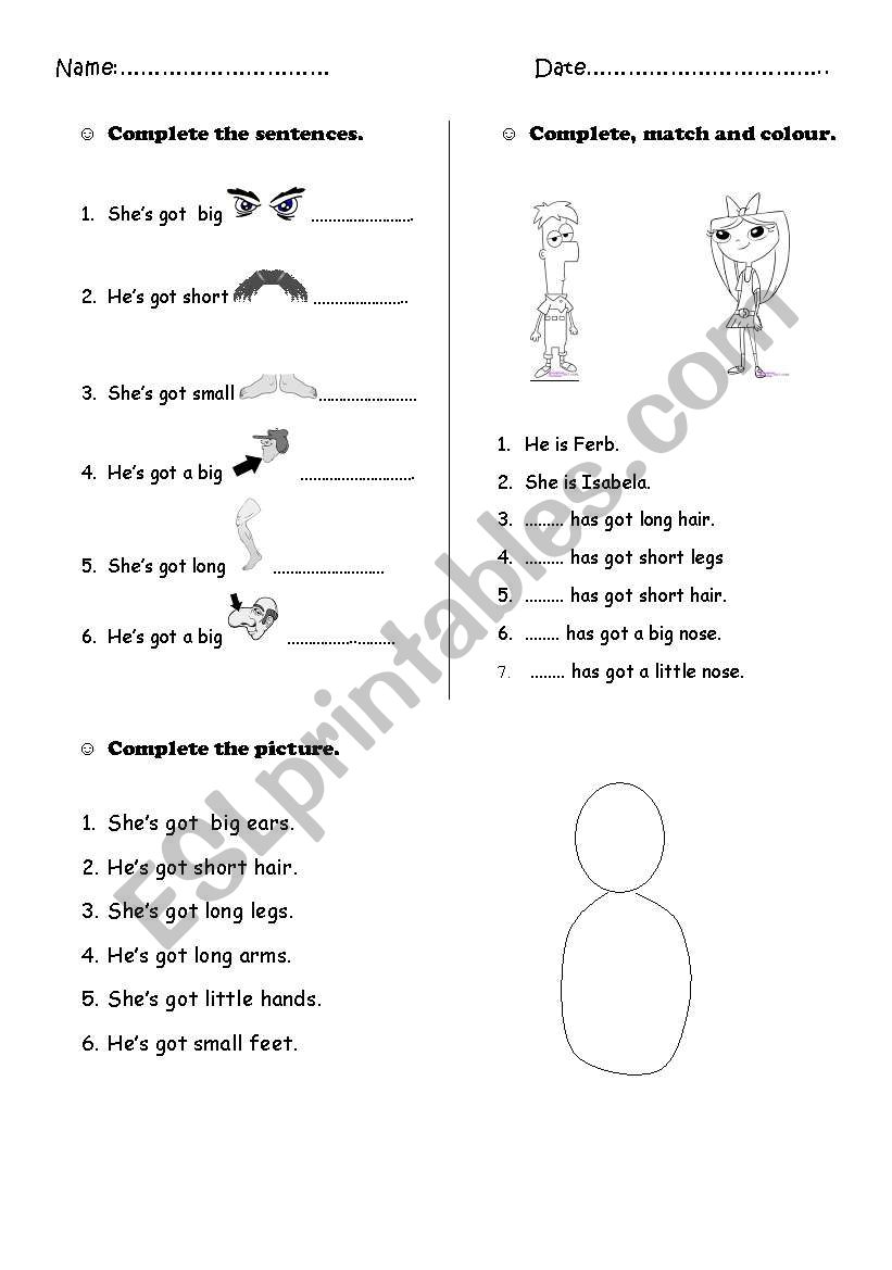 Evaluation worksheet