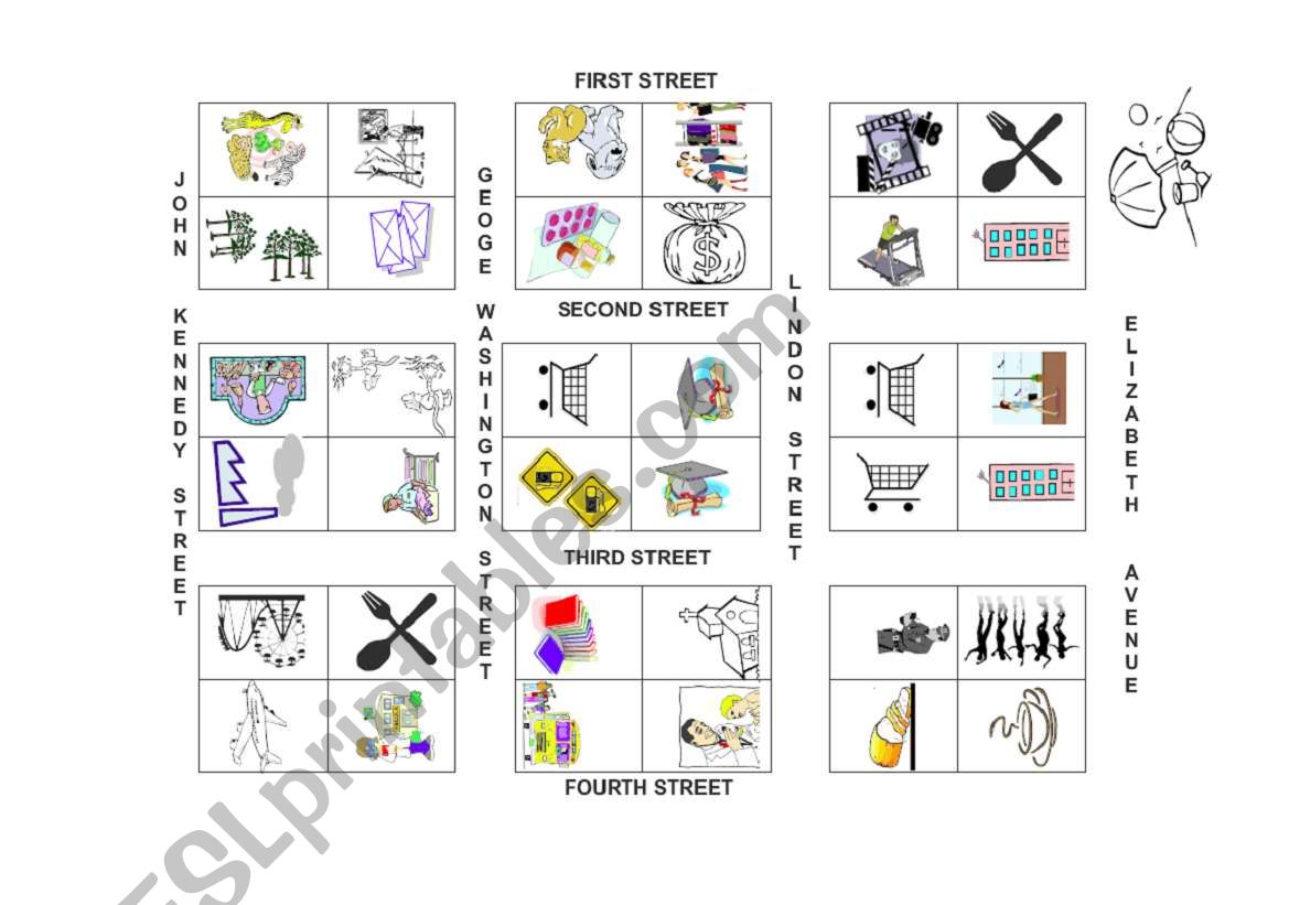 Map worksheet