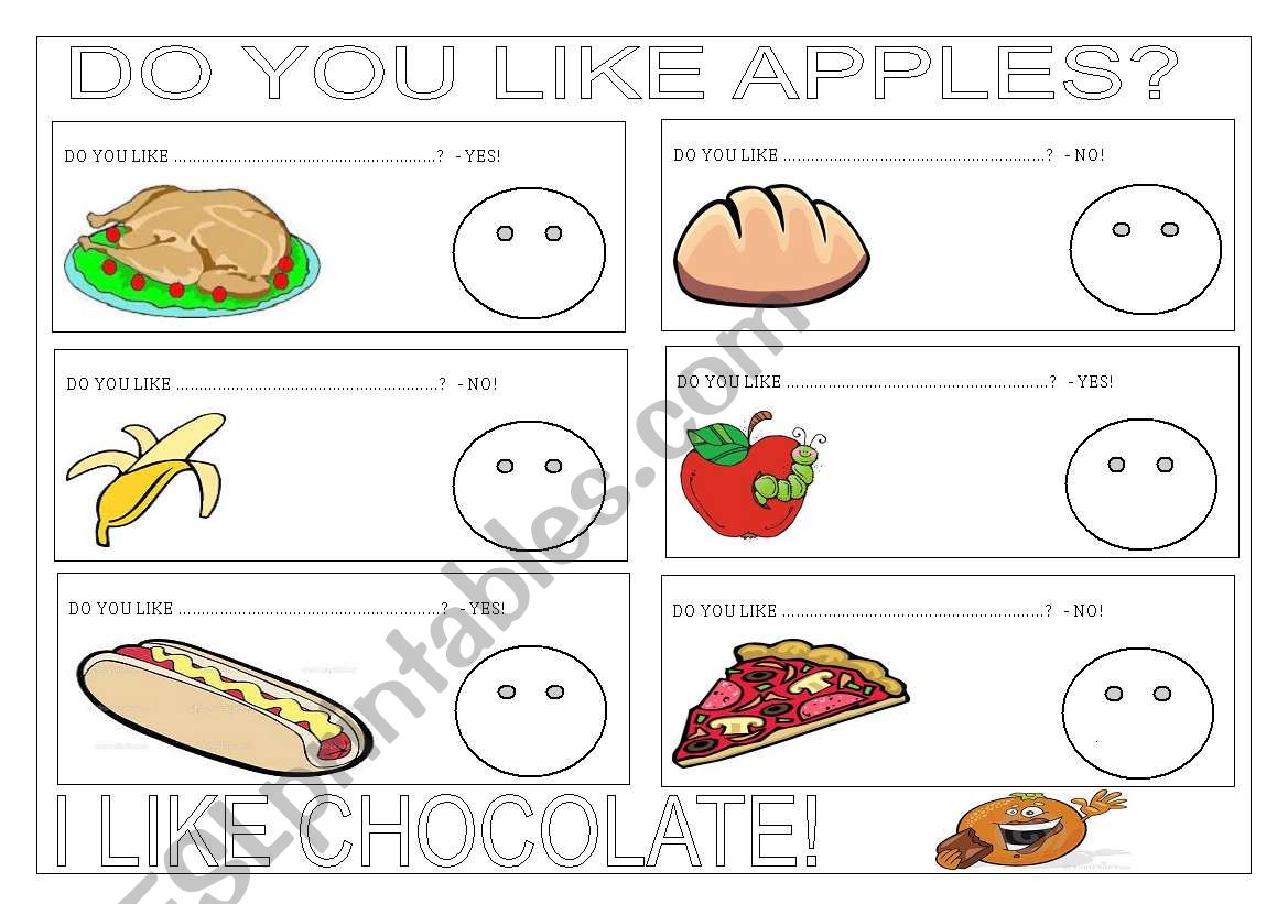 Do you like apples? Food (2/2)