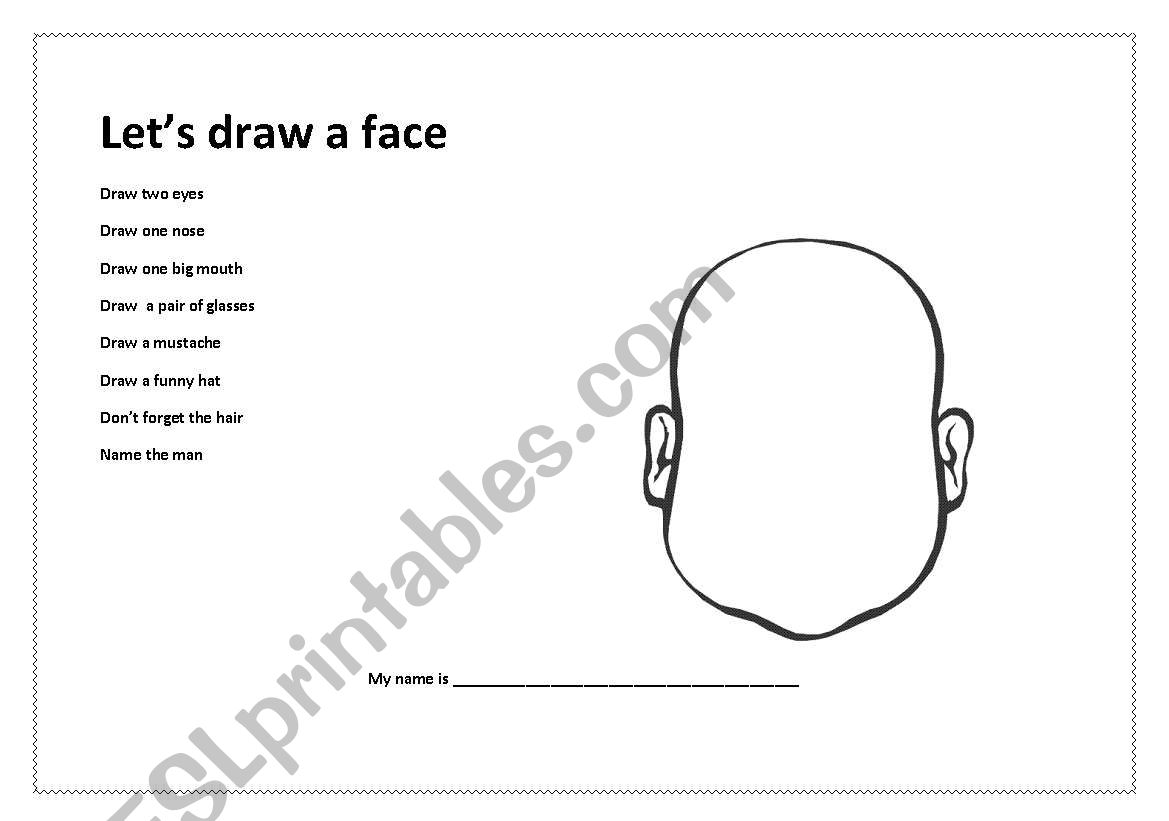 Read and draw worksheet