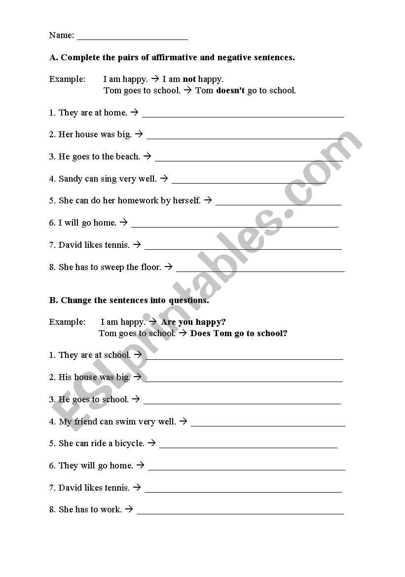 english-worksheets-negative-sentences-and-questions