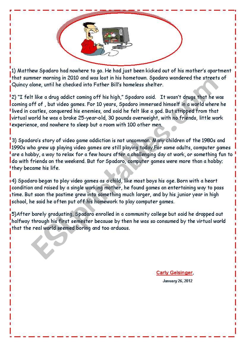 Bac Full-Term Test N°2 worksheet Bac Full-Term Test N°2 worksheet