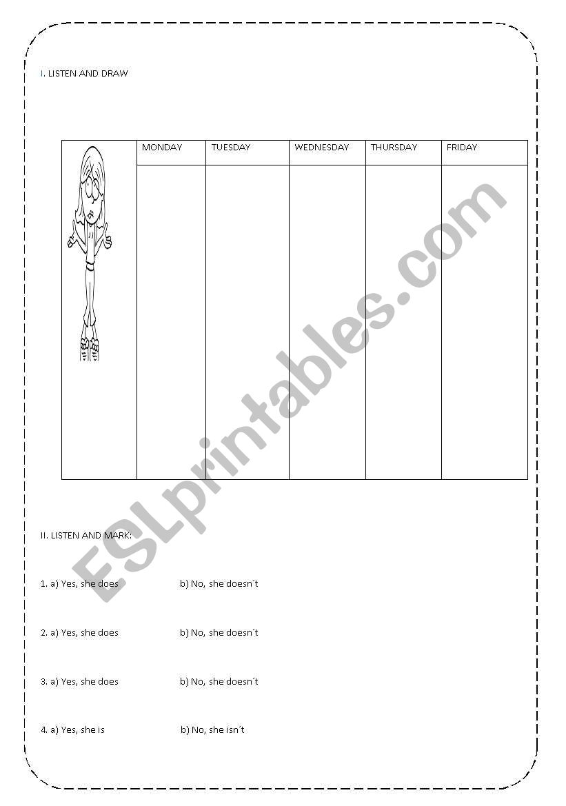 simple present worksheet