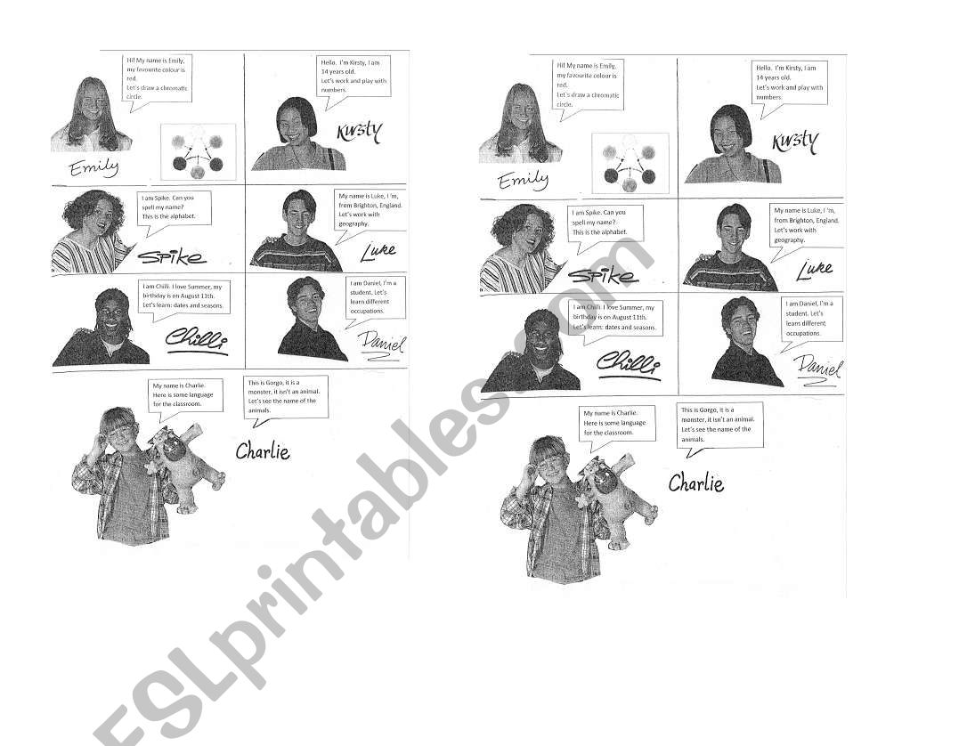 Vocabulary Review  worksheet
