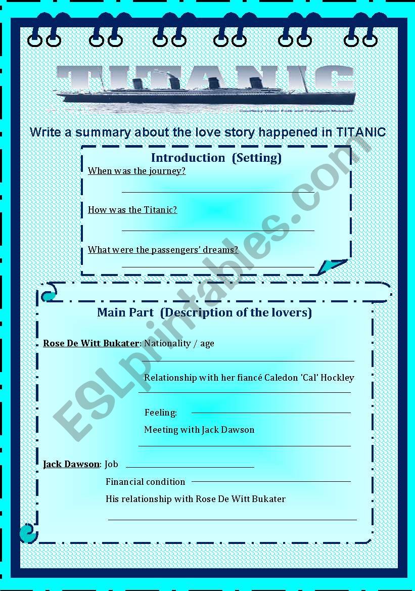 All about TITANIC part 3/3 UPPER ELEMENTARY