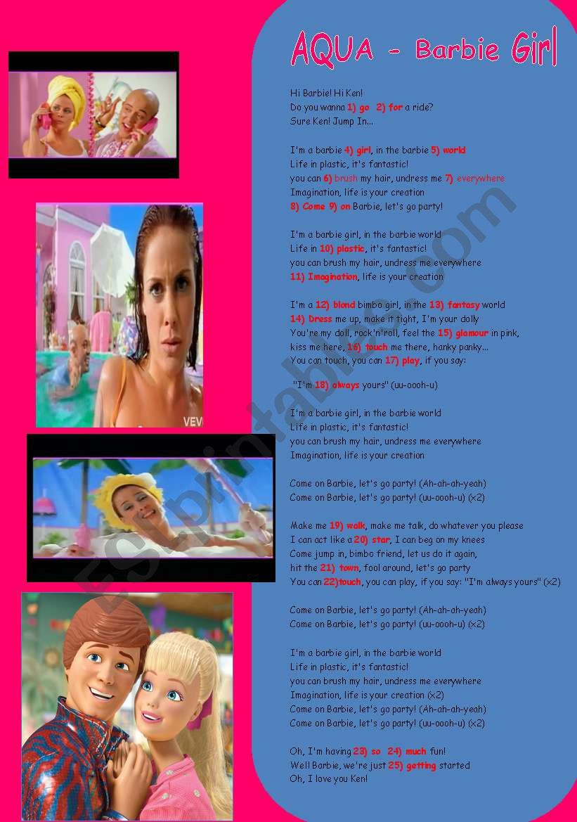 hi ken hi barbie