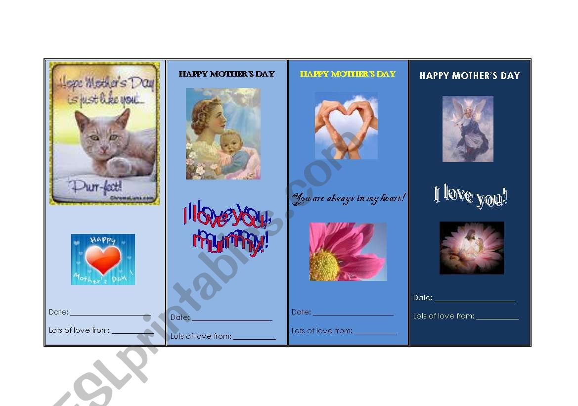 Mother´s Day - ESL worksheet by Carlos D.