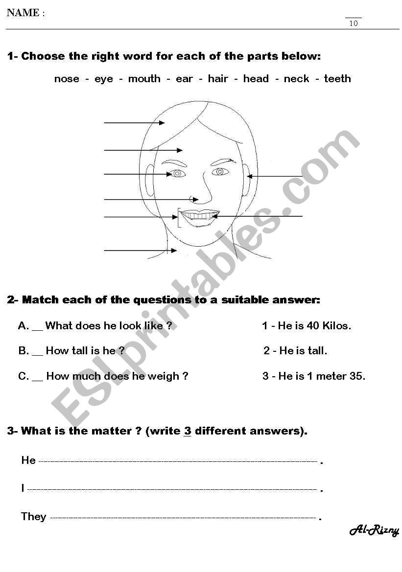 first intermediate quiz worksheet