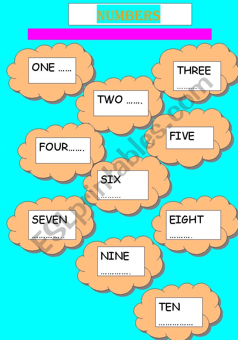 english-worksheets-numbers
