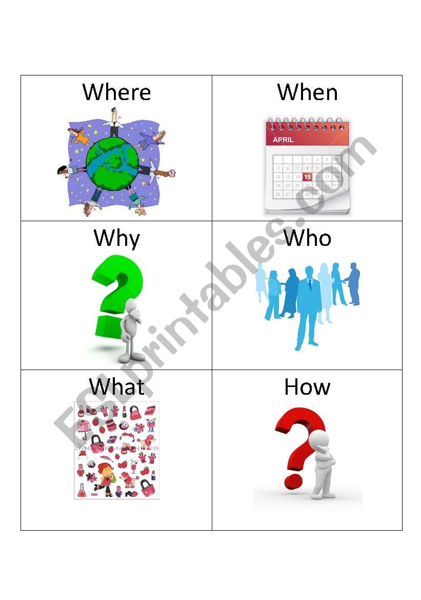  questions worksheet