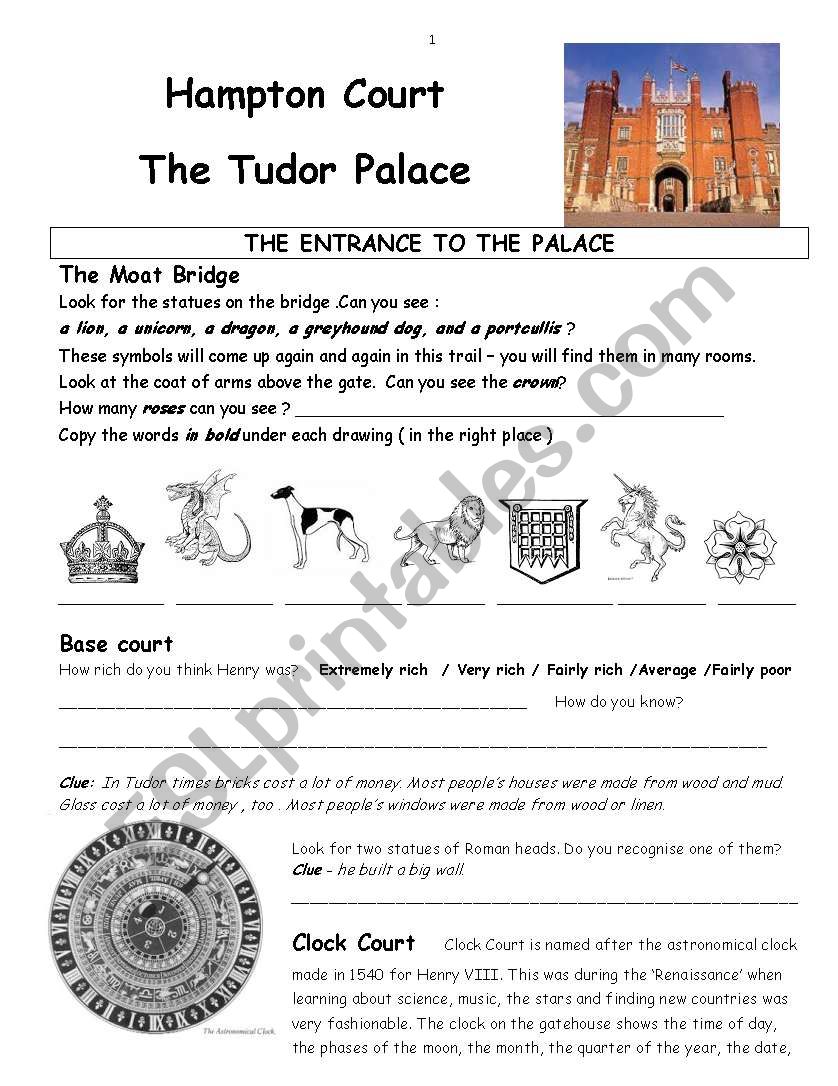 a visit ti Hampton Court palace 