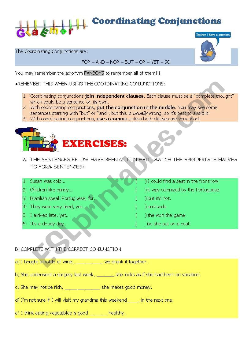 coordinating-conjunctions-esl-worksheet-by-lihgf