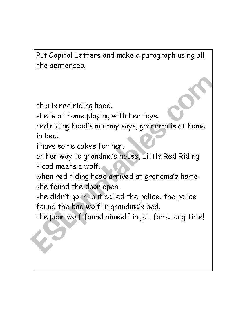 Mr worksheet