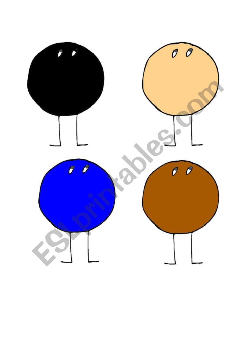 Colours worksheet