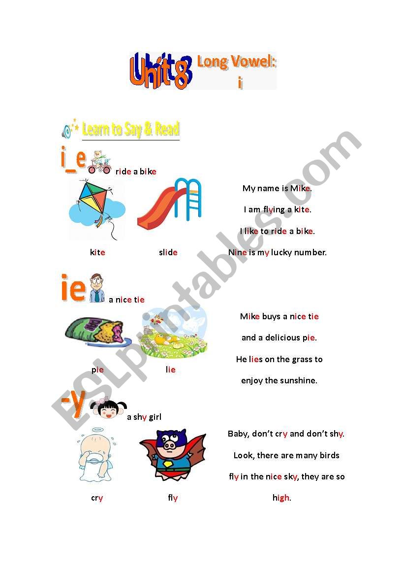 A Series of Phonics Printables Unit 8 (1)