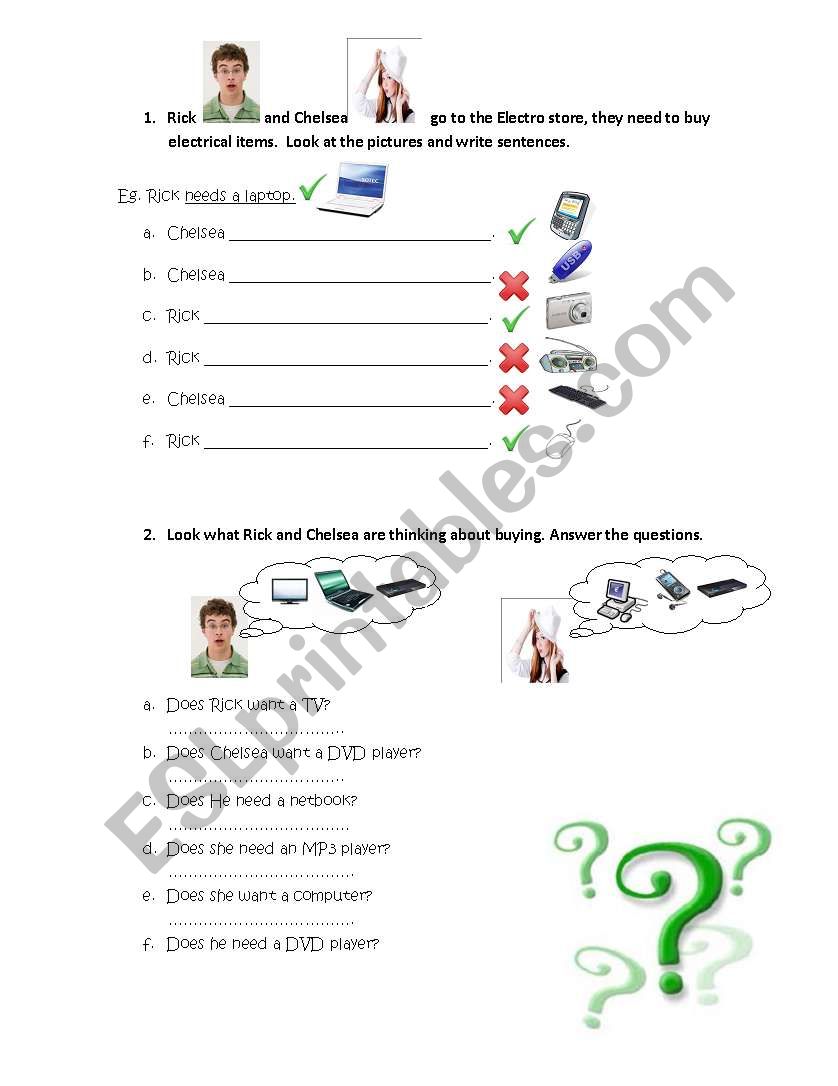 Present simple worksheet