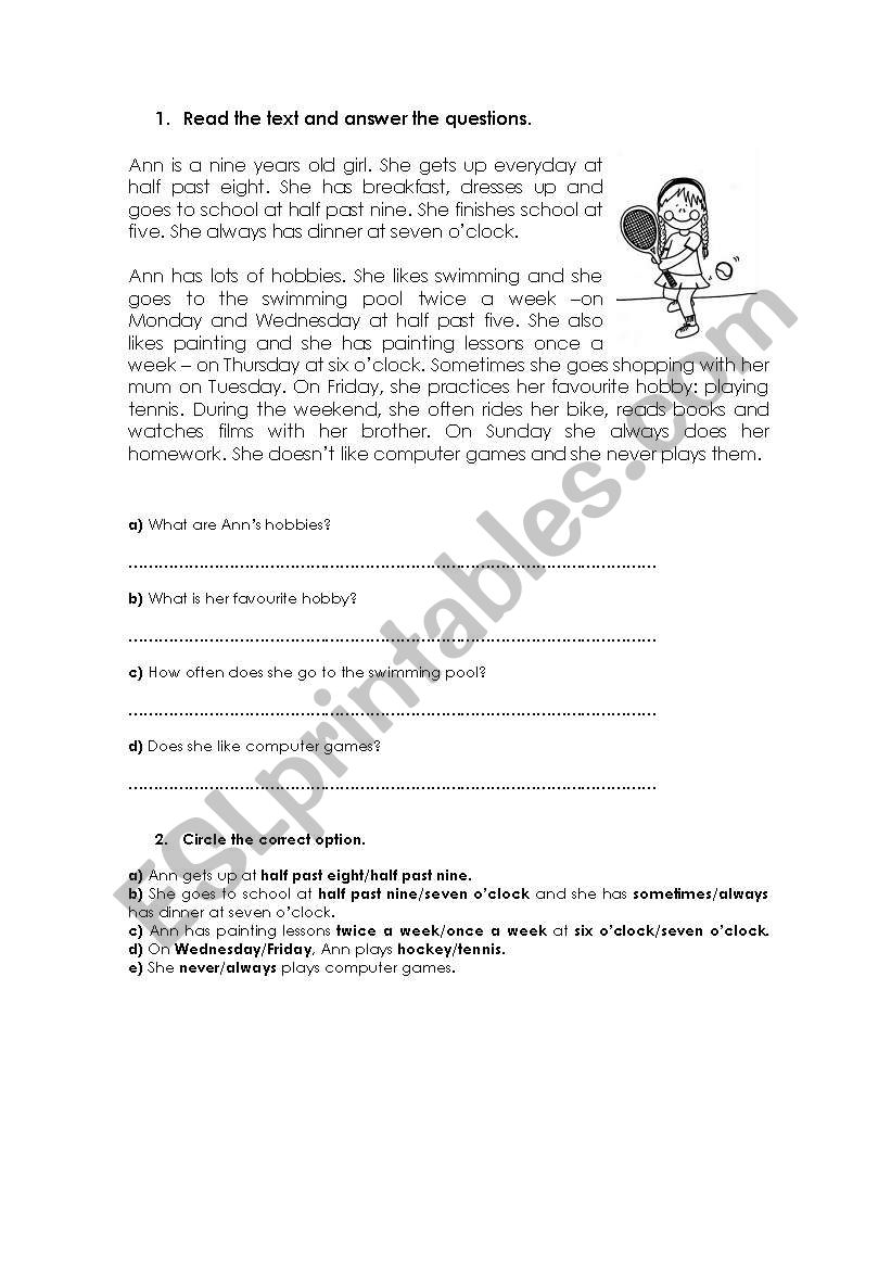 Present Simple. worksheet