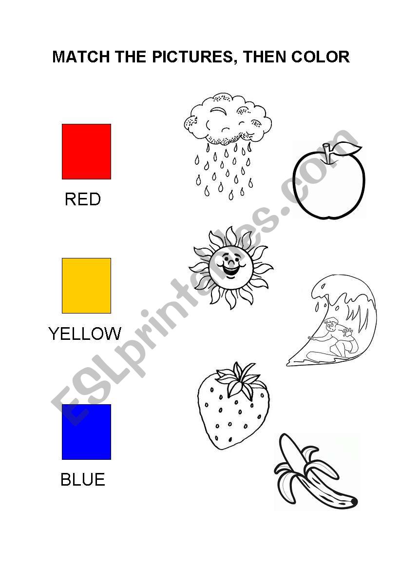 Colors worksheet