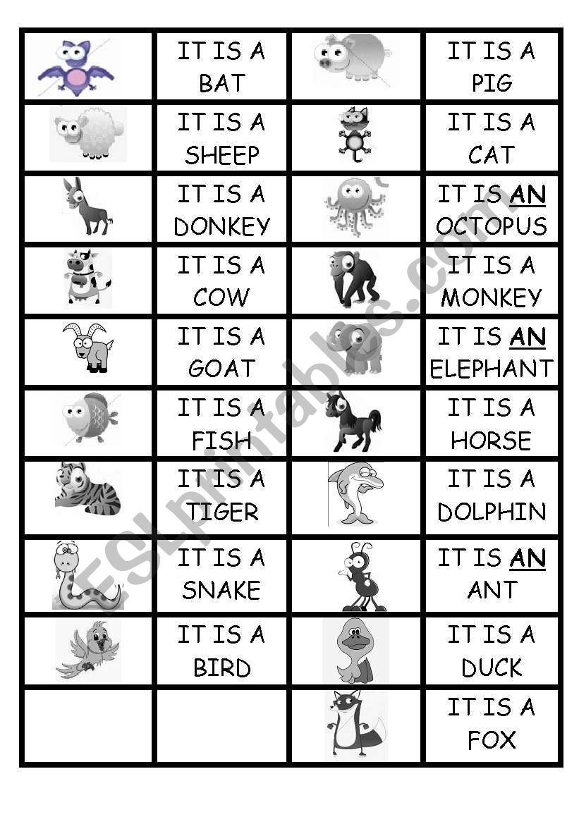 memory game worksheet