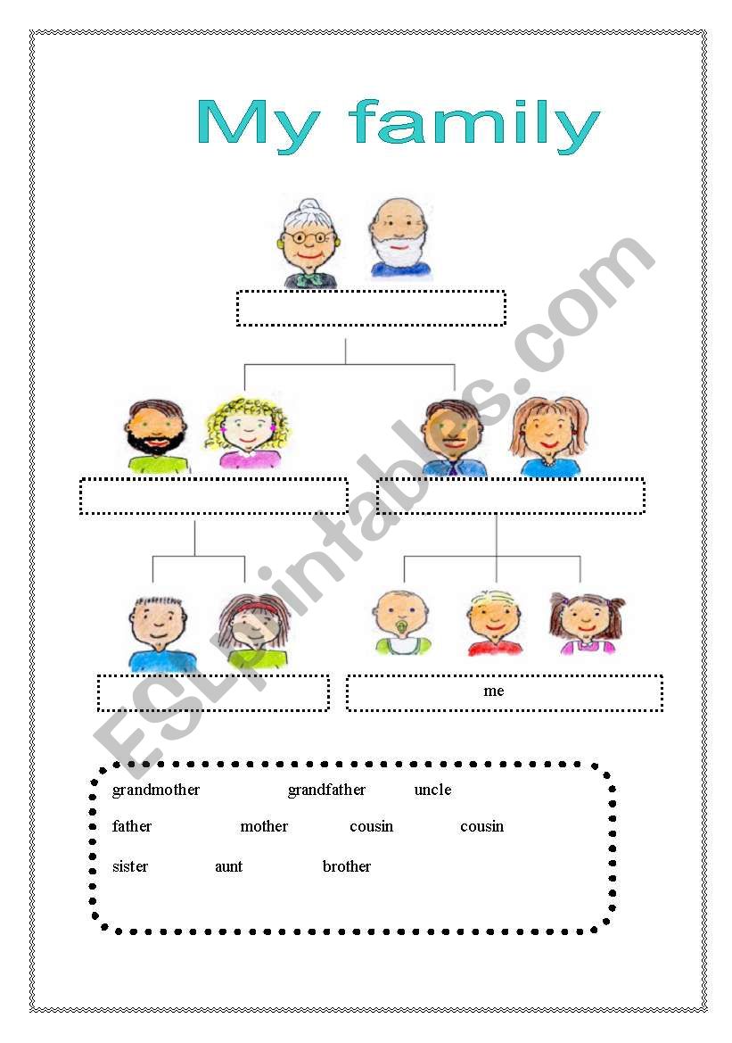 family worksheet