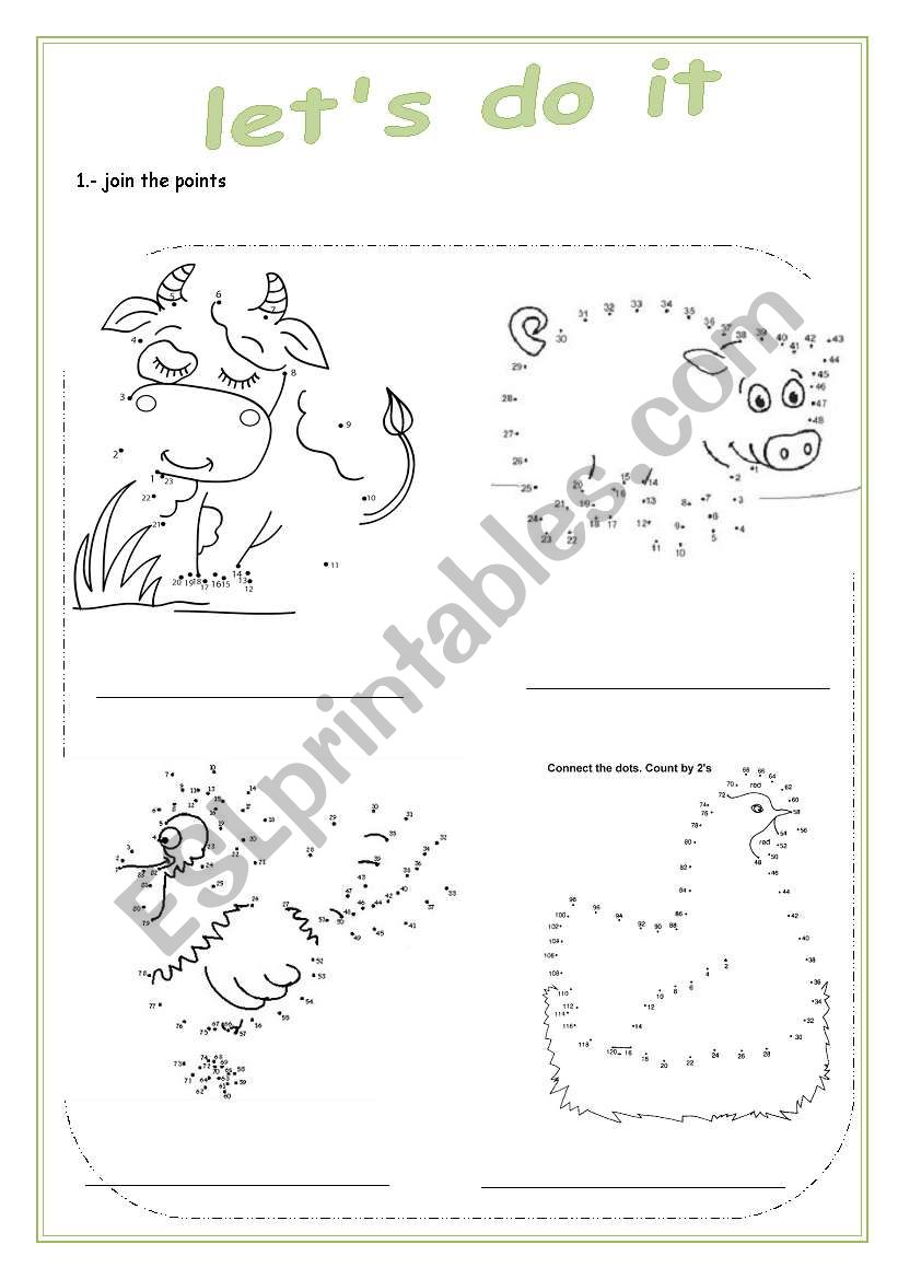 animals  worksheet