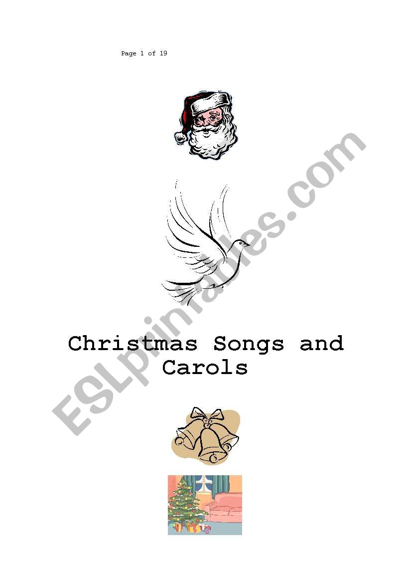 Christmas worksheet