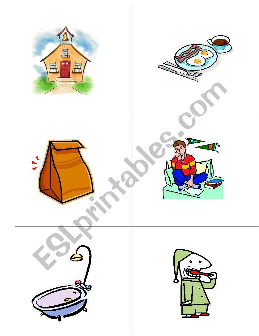 Simple Present Flashcards Part A