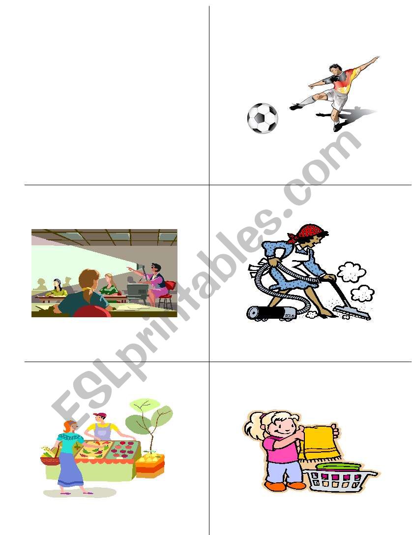 Simple Present Flashcards Part B