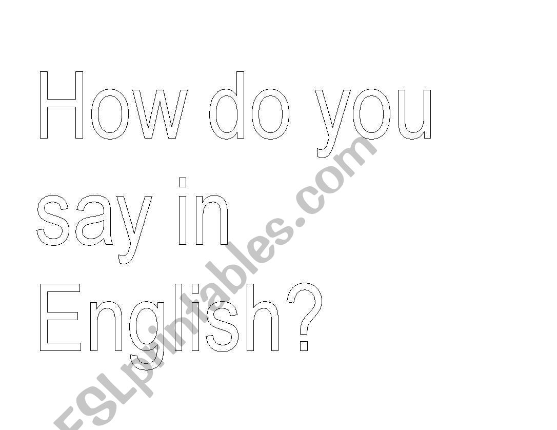 Class basic sentences worksheet