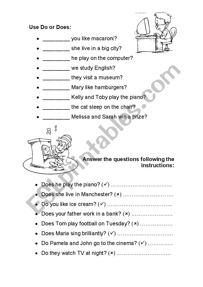 Questions!! worksheet