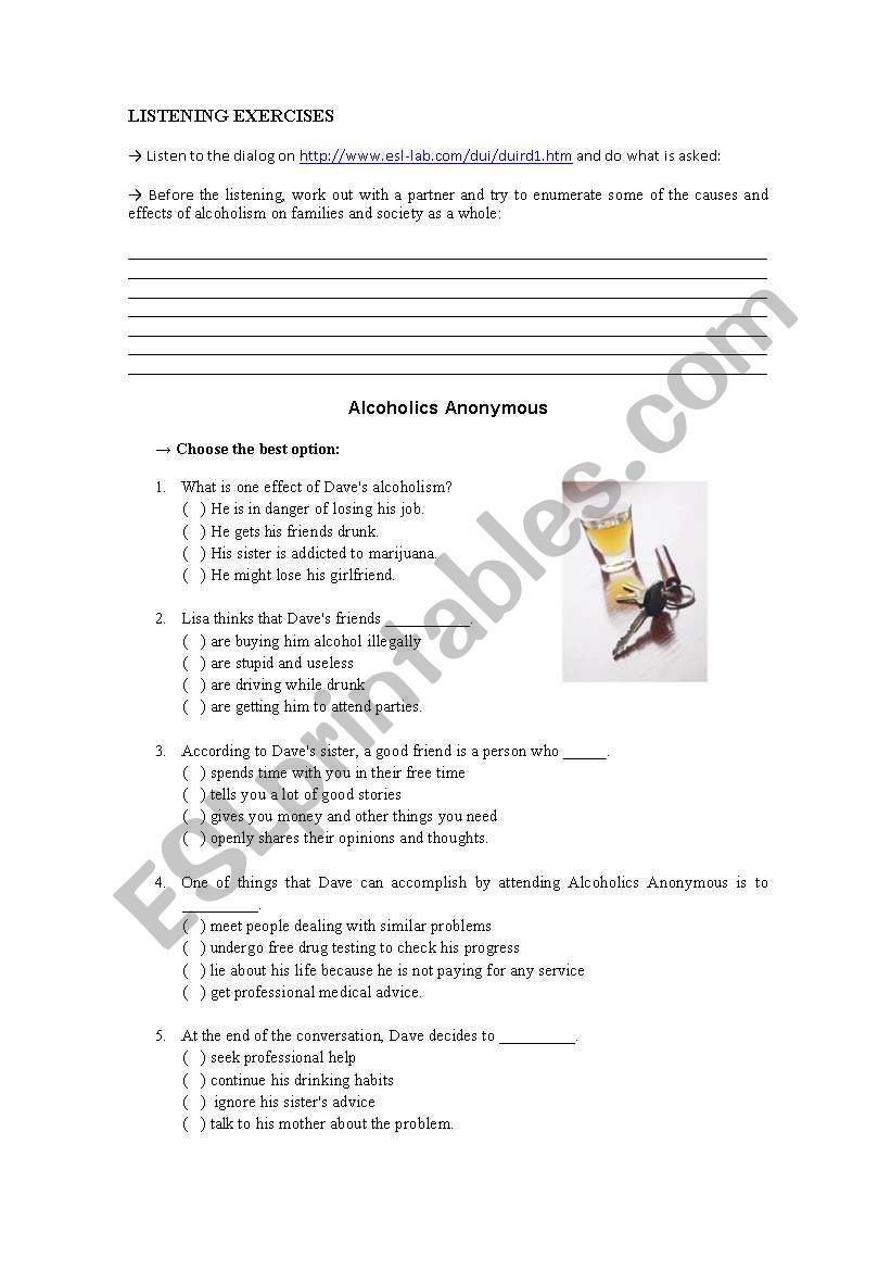 english-worksheets-alcoholics-anonymous